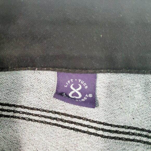 NYDJ Janice Leggings Women's Brown Denim Jean TM38445DT High Waist Sz 12 - Picture 6 of 8